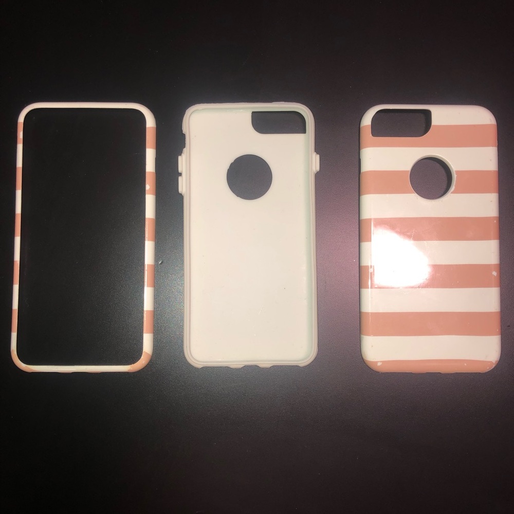 iPhone 8 Plus Coral Colored iPhone Case